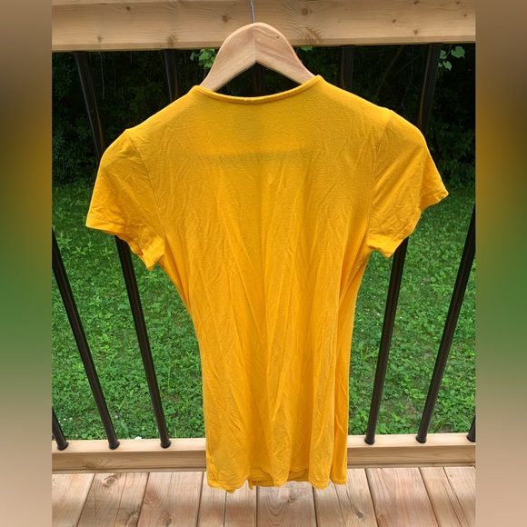 Yummy Yellow Wrap Dress - H&M - M - Picture 3 of 3